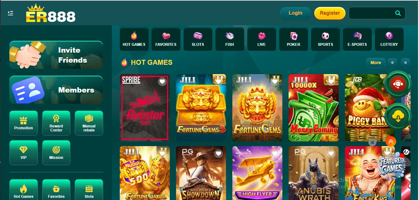 ER888 Game